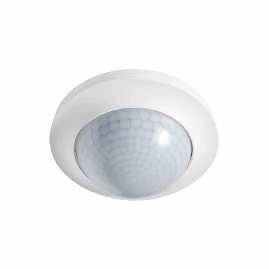 Détecteur de présence DALI pour bureau ESYLUX Compact UP 360° opale