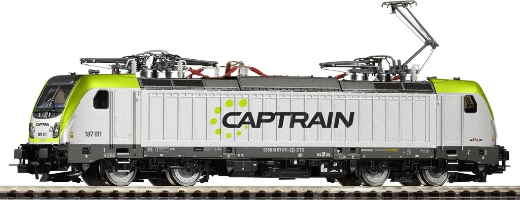 Locomotive Piko 71327 E-LOK BR 187 Captrain VI avec Sound-Decoder