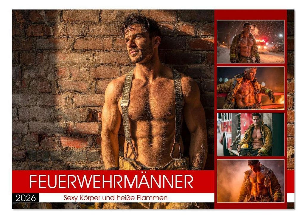 Feuerwehrmänner - Sexy Körper und heiße Flammen Produktbild 