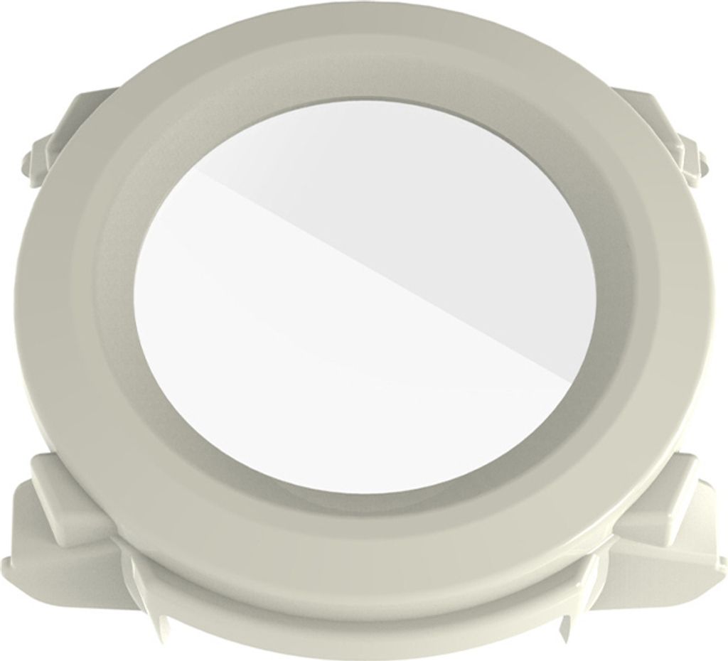 INF Hülle für Garmin Instinct 3 - PC + gehärtete Folie Weiß 45 mm