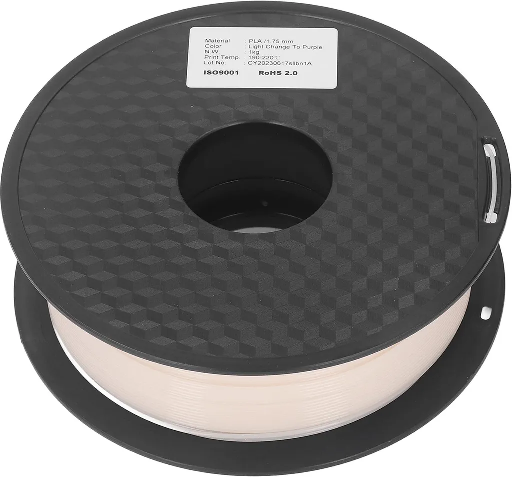 Filament PLA 1.75mm violet anti-humidité pour impression 3D sans échec