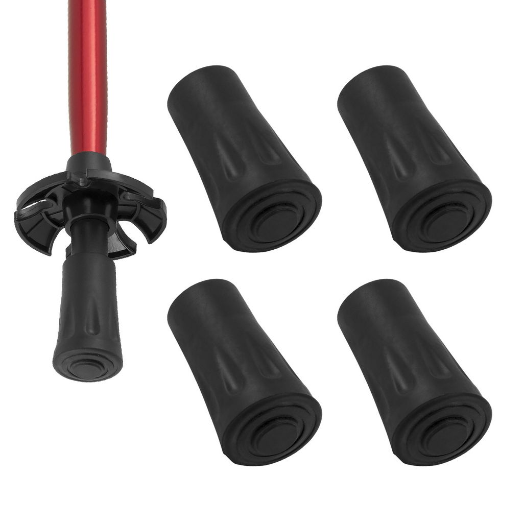 MidGard Nordic Walking Ersatzpads - Gummipuffer für Wander- Produktbild 
