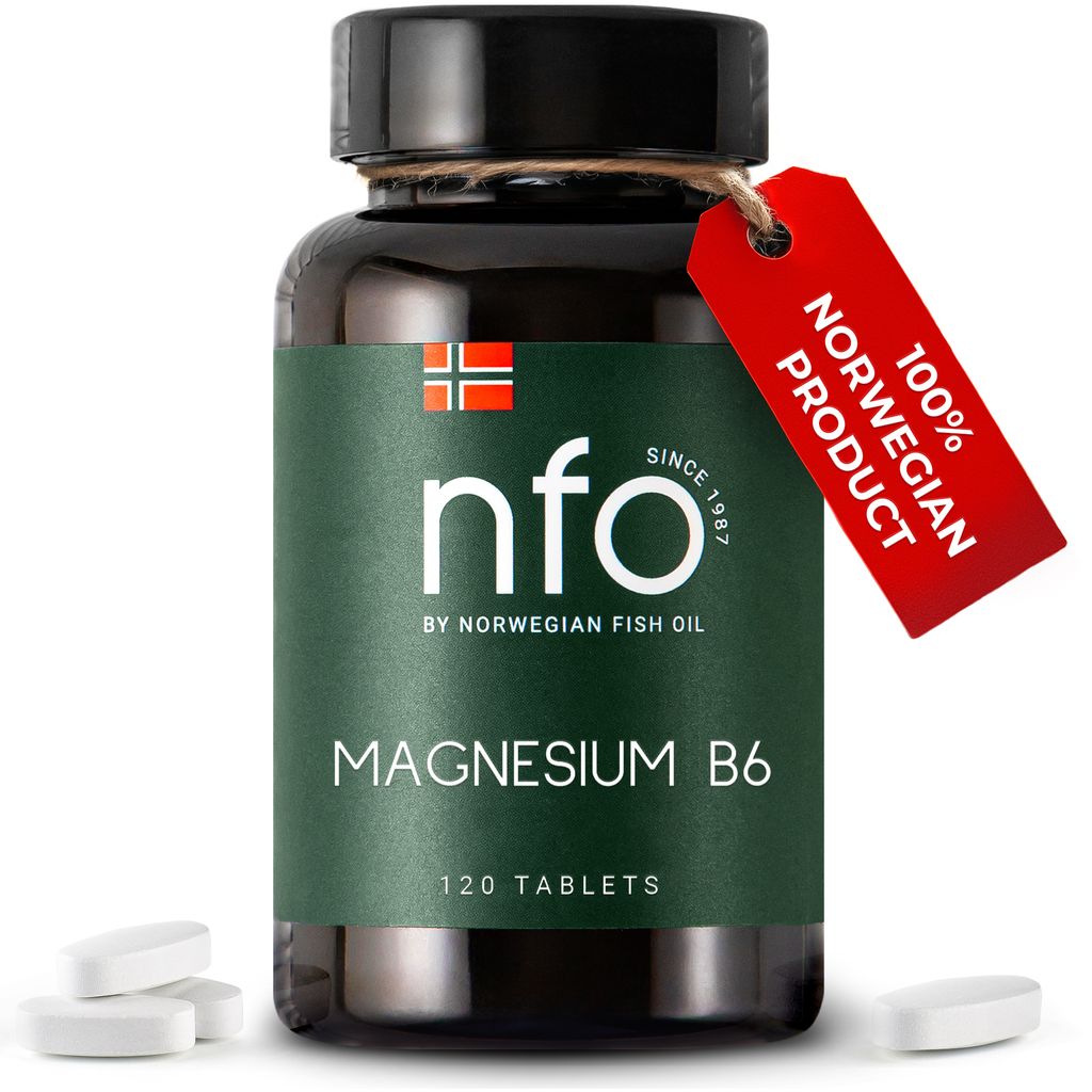 NFO Magnesium B6 – Wysokiej jakości kompleks magnezu z Zdjęcie produktu 