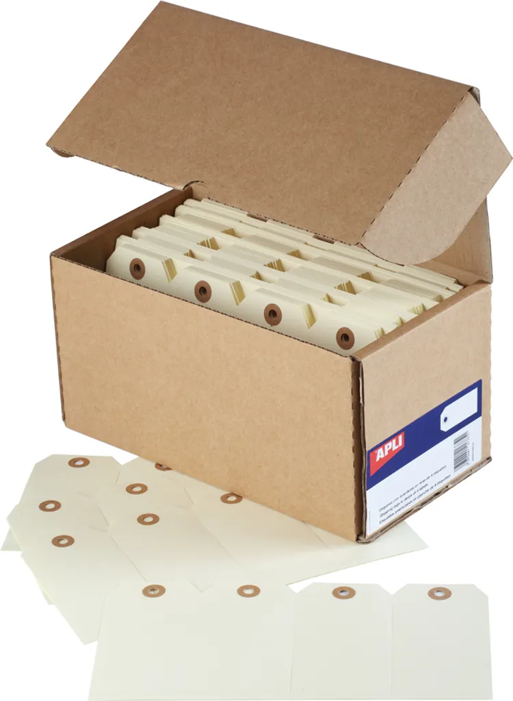 Etichette Bagagli Agipa 120x57 mm Neutre - Cartoncino per Spedizioni