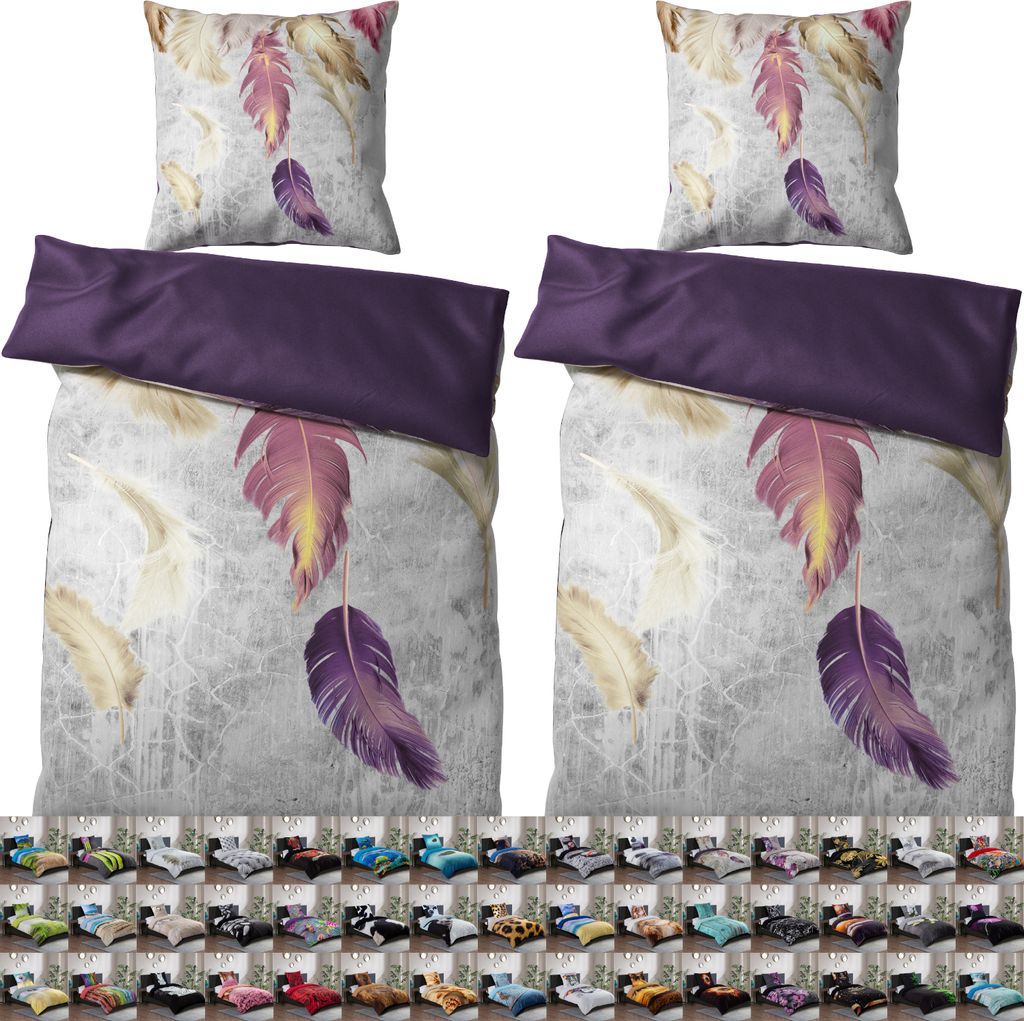 SANILO® Bettwäsche 135x200 cm, 100% feinste Baumwolle, Produktbild 