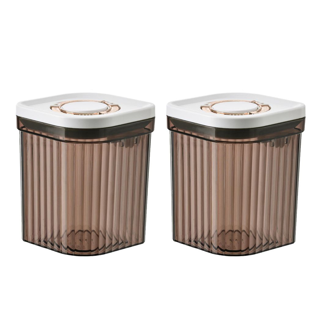 Vorratsdosen, Milchpulver Aufbewahrungsbox, 1200ml Versiegelter PulverbehäLter, 2 Stück, Vorratsdose Aufbewahrung, Frischhaltedose, Milchpulversp...