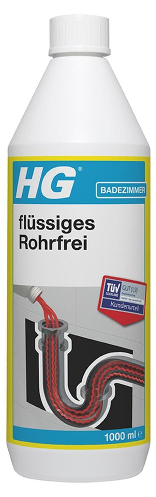 HG flüssiges Rohrfrei 1L (1er Pack) Produktbild 
