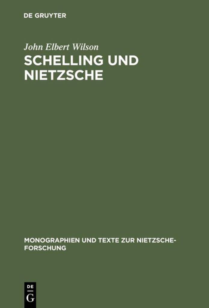 Schelling und Nietzsche