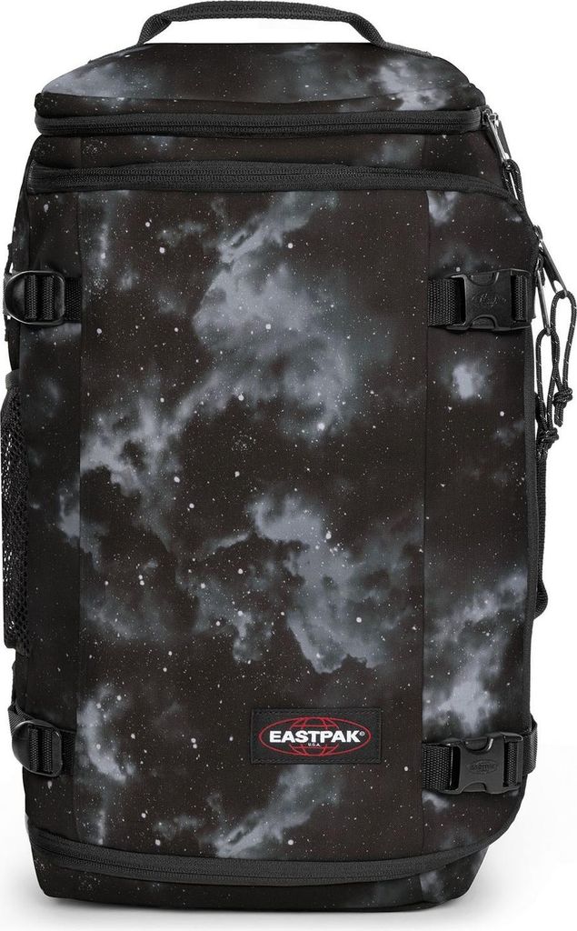 EASTPAK Laptoprucksack Rucksack mit Laptopfach Carry Pack Duffel Backpack 30L Clouds Black schwarz