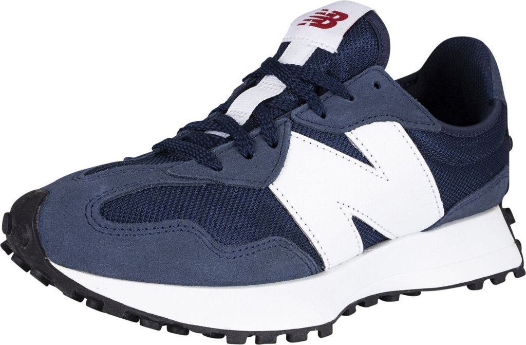 New Balance 327 Wildleder-Sneaker, Blau 40 EU Produktbild 