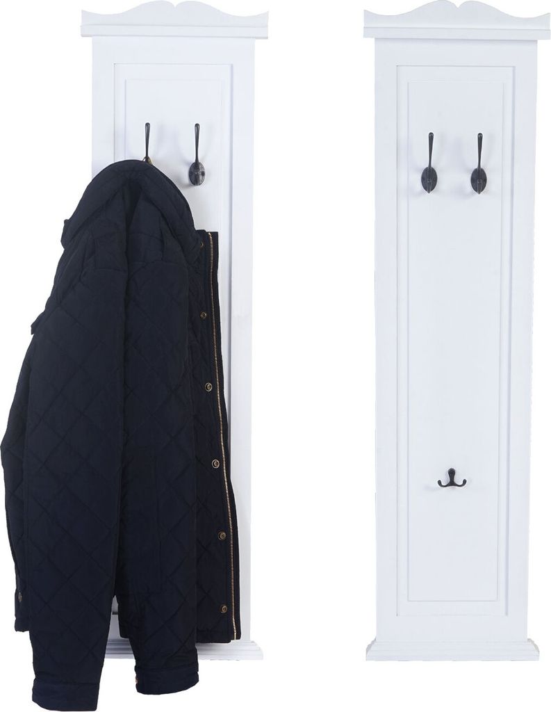 2x vešiaková stena s 3 vešiakmi 53016 - 109x28x3,5 cm, Obrázok produktu 
