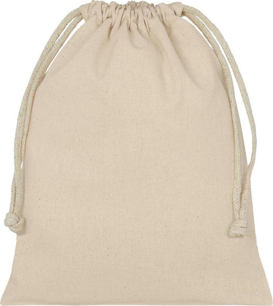 SG Accessories OG-StuffBag-DS | Organic Baumwolle Stuff Bag XXS bis S - Farbe: Natural - Größe: XS (15x20)