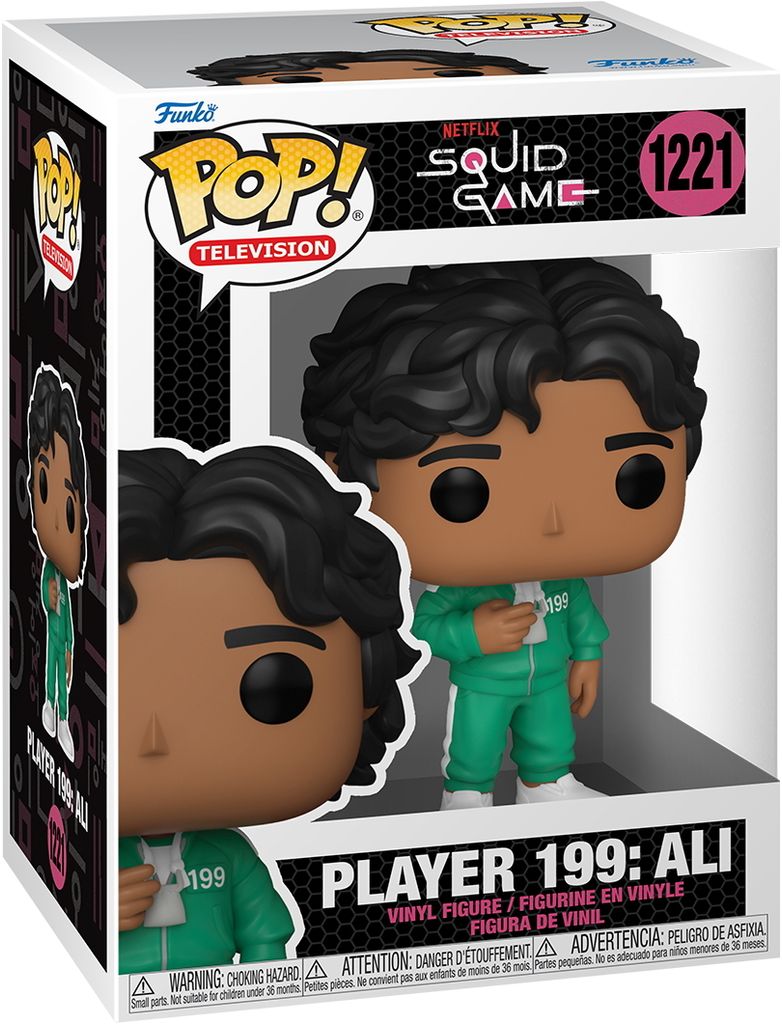 Netflix Squid Game - Player 199: Ali 1221 - Funko Pop! - Vinyl Figur