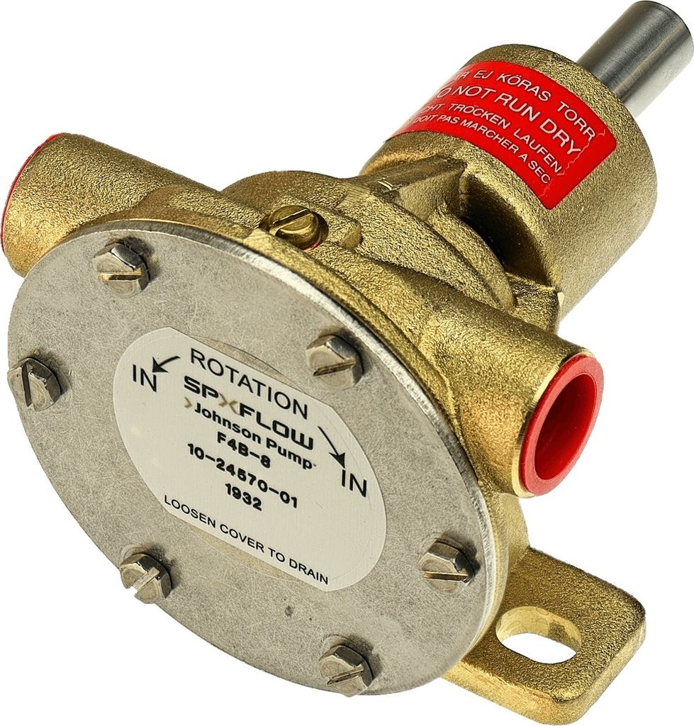 SPX Johnson Pump Bronze Impellerpumpe F4B-8 34,5l/min mit Fußmontage