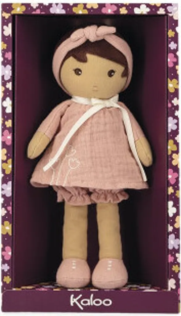 Poupée Kaloo Amandine 32 cm - Poupée en tissu souple aux tons pastel
