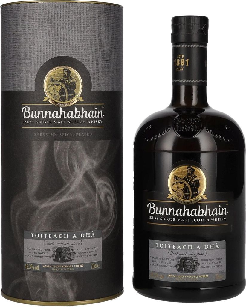 Bunnahabhain TOITEACH A DHÀ Islay Single Malt Scotch Whisky Image du produit 