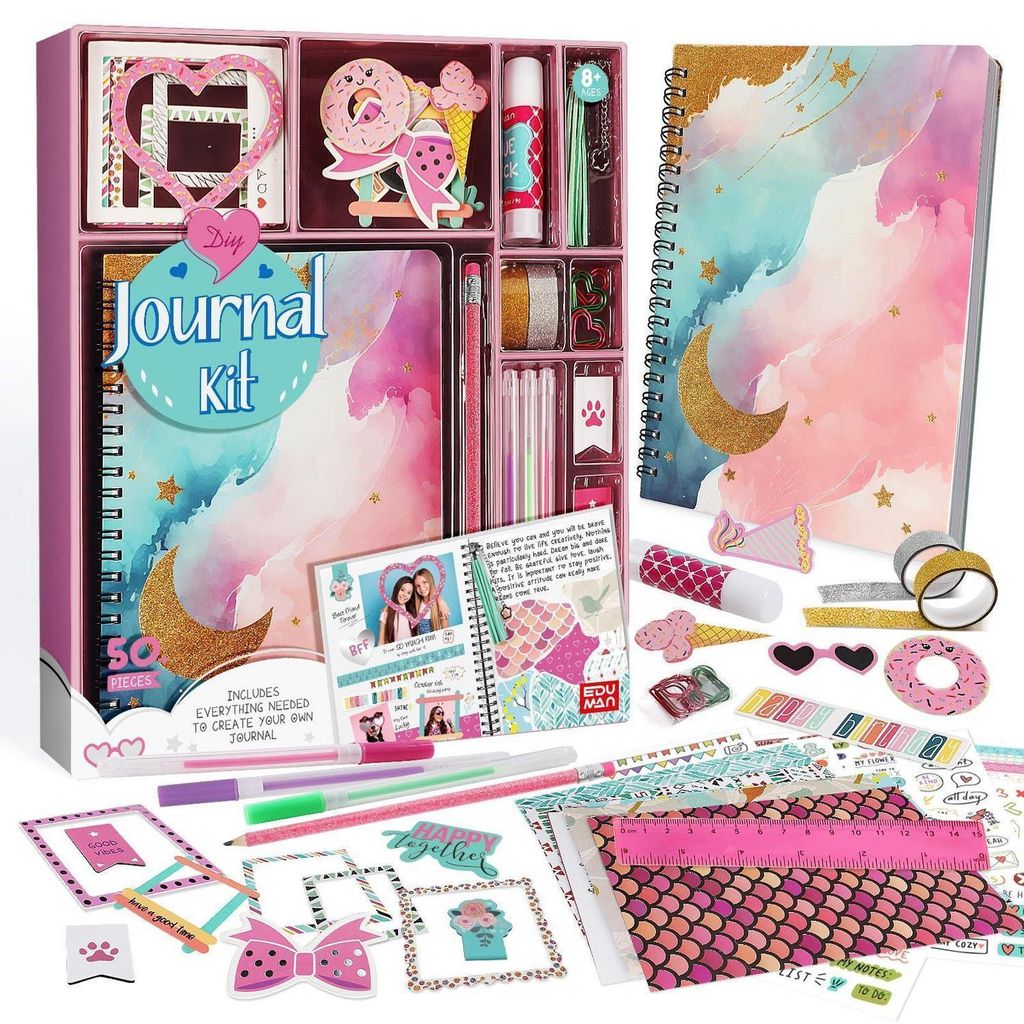 DIY-dagboekset voor meisjes, cadeaus voor meisjes van 8-12 Productafbeelding 