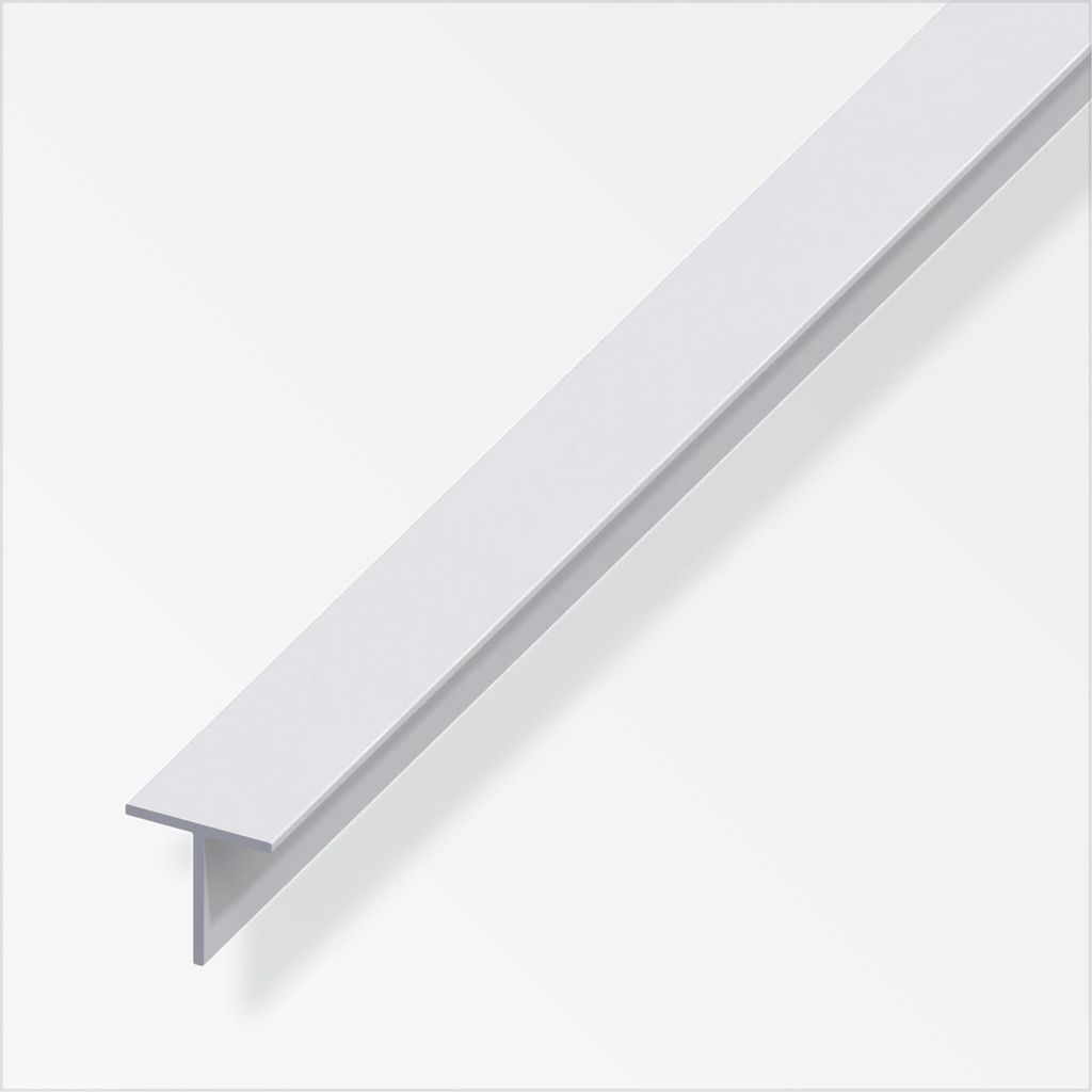 alfer T-Profil 1 m, 15 x 15 x 1.5 mm Aluminium eloxiert Produktbild 