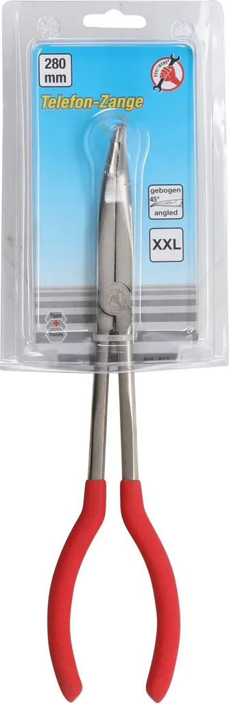 BGS Pince téléphonique Do It Yourself courbée 45° extra longue 280 mm - 7
