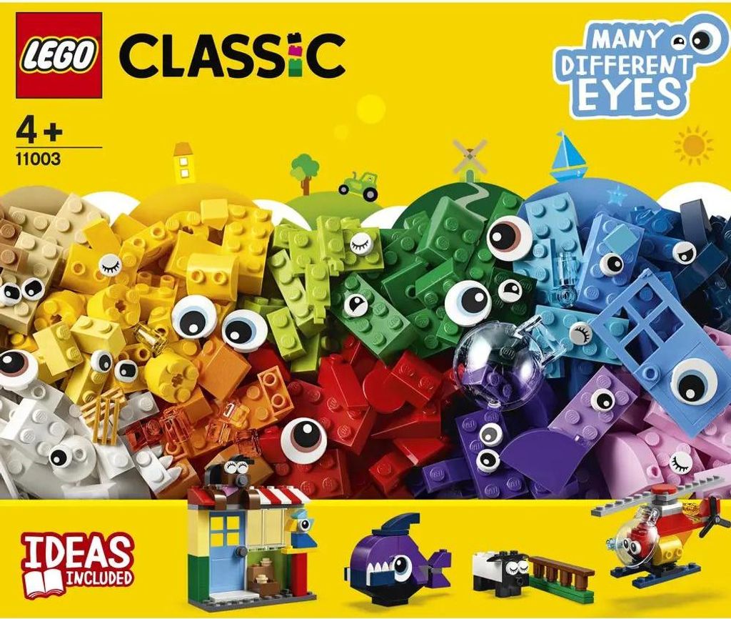 LEGO® Classic: Ladrillos LEGO – Personajes divertidos, Imagen del producto 