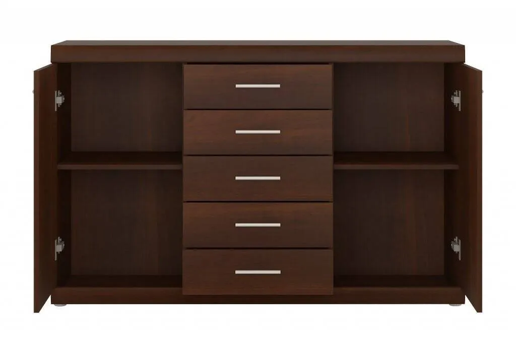 Buffet de chambre Commode Imperial : mobilier de rangement chic et gris - 2