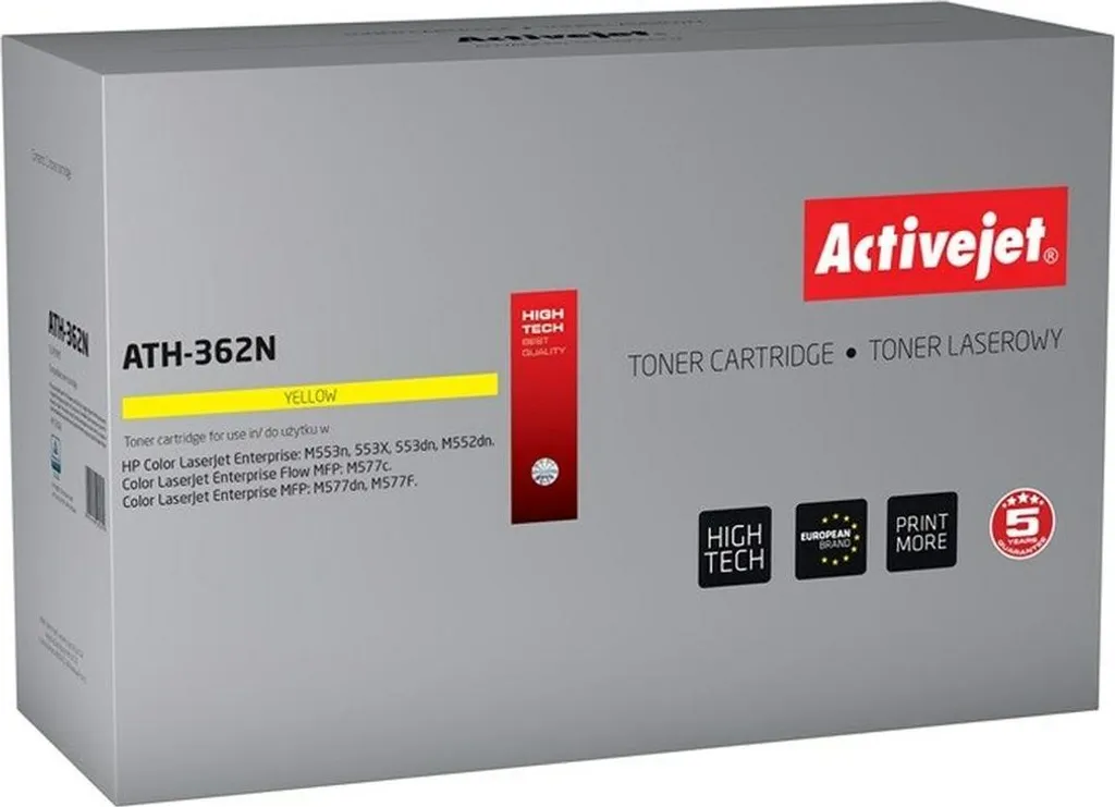 Réduisez vos coûts avec le Toner Jaune ATH-362N compatible HP CF362A
