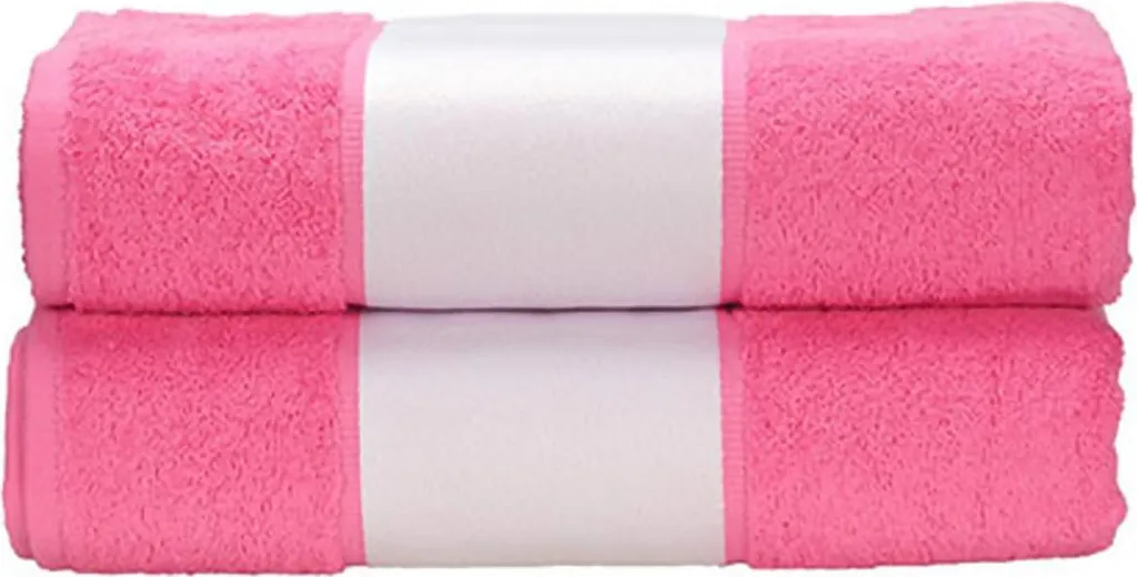 Telo Doccia Gigante Rosa A&R AR087 | 100x210 cm | Ideale Famiglia