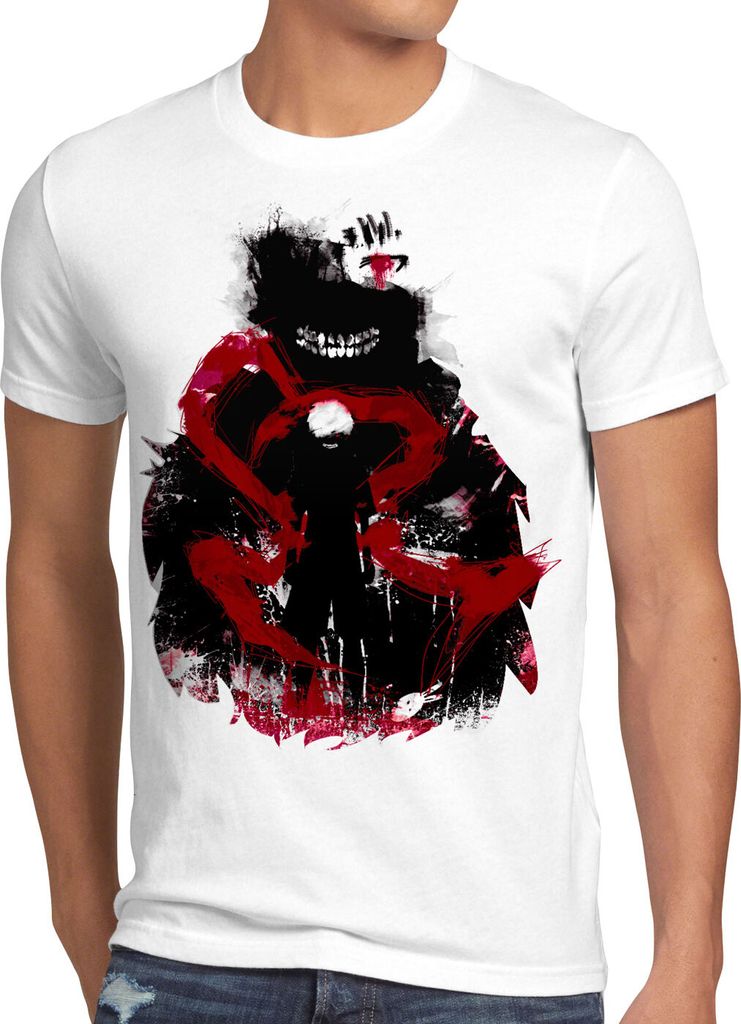 BaumwolleCloud Ghoul Nightmare Herren T-Shirt Tokyo Anime Manga