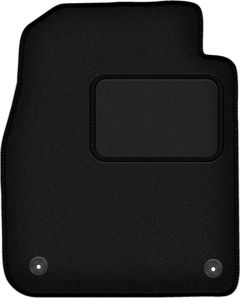 Fahrermatte schwarz für: Dodge RAM short DJ (2009-2019)
