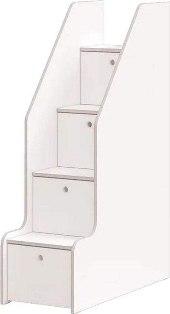Cilek STUDIO BUNK BED Etagentreppe Weiß Produktbild 