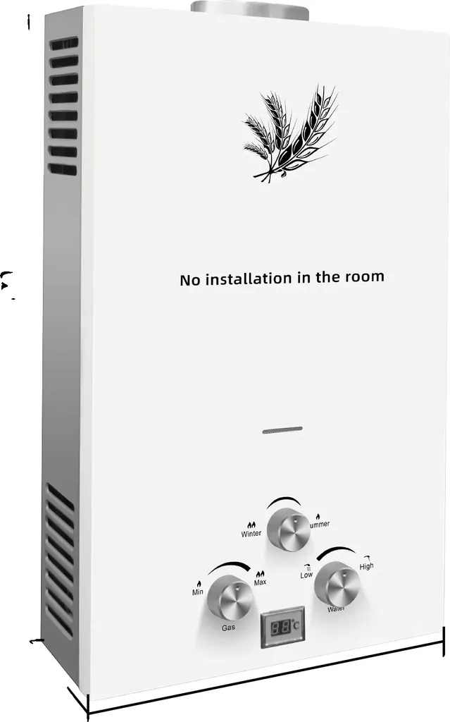 Chauffe-eau GPL 12KW Haute Puissance - Débit Fluide et Température Stable