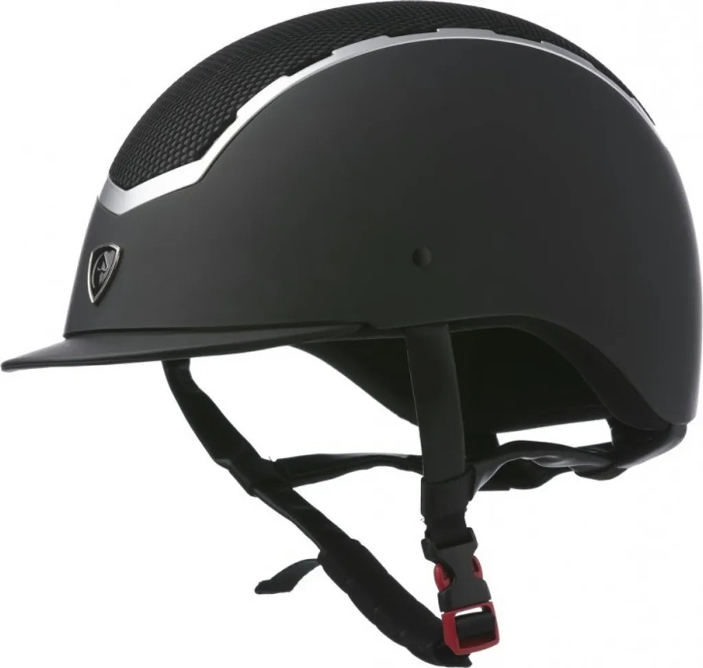 Mousse Intérieure Casque Équitation Mesh Noir - Doublure Amovible 52-54
