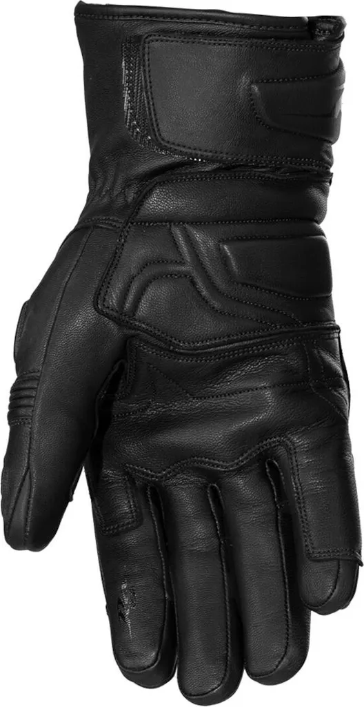 Gants moto noirs étanches Rusty Stitches Otto M - Protection CE