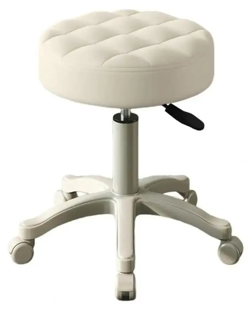 Tabouret ergonomique réglable : évitez le mal de dos avec ce siège beige