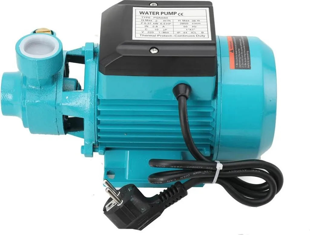 Pompe d'augmentation de pression pour douche et jardin - Prise 220V