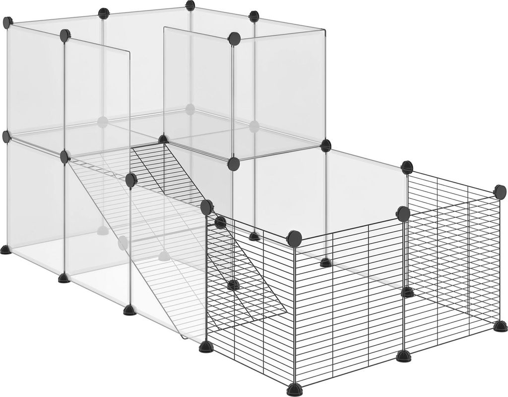 Výbeh PawHut pre malé zvieratá, dizajn DIY, modulárna Obrázok produktu 