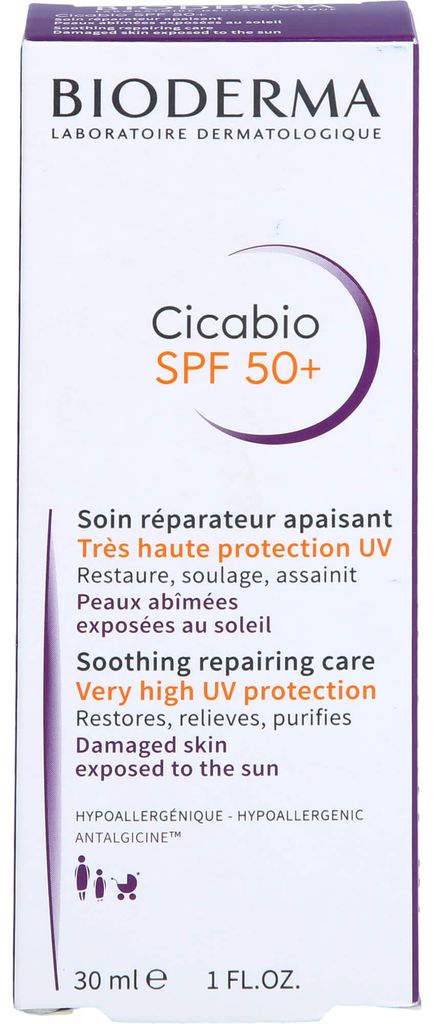 BIODERMA Cicabio SPF 50+ Creme, 30 ml Creme Obrázek produktu 