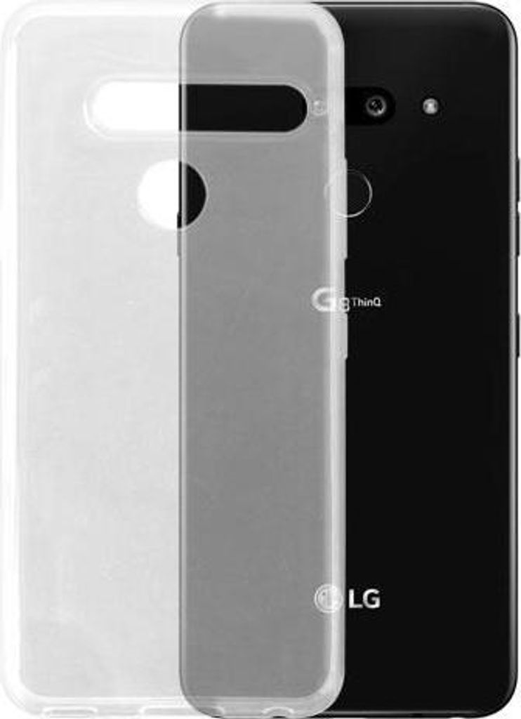 OKKES "AIR" Silikon-Hülle für LG G8 transparent