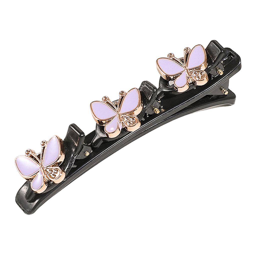 Blumendekor Haarspange Doppellagiges Design Haarnadel Rutschfeste Haarklammer Greifen Hochzeitsfeier Haarschmuck