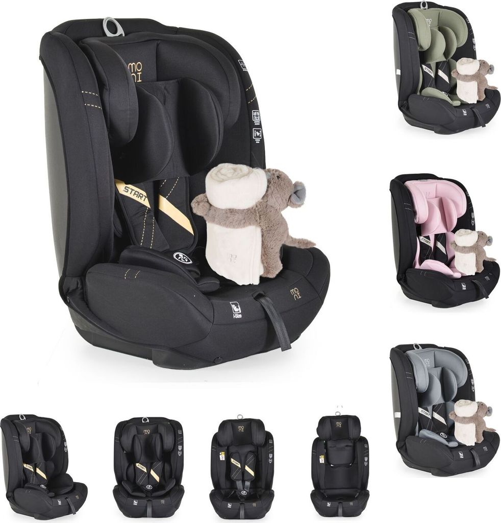 Moni Kindersitz i-Size Start (76-150cm) Kopfstütze Produktbild 