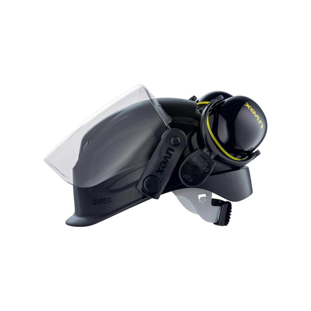uvex Visier pheos mechanisch, Schutzvisier, Gesichtsschutz, Helmvisier, Gesichtsvisier, Schutzschild