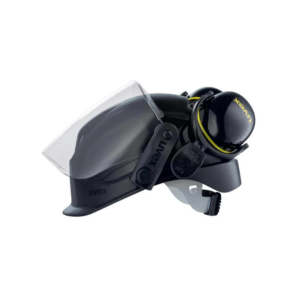 Visière uvex pheos mechanisch - Protection visage pour casque de chantier