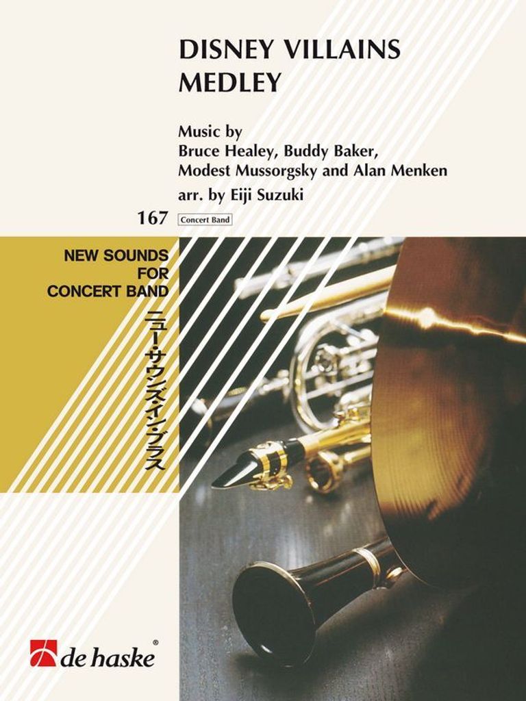 Disney Villains Medley: for concert band score and parts