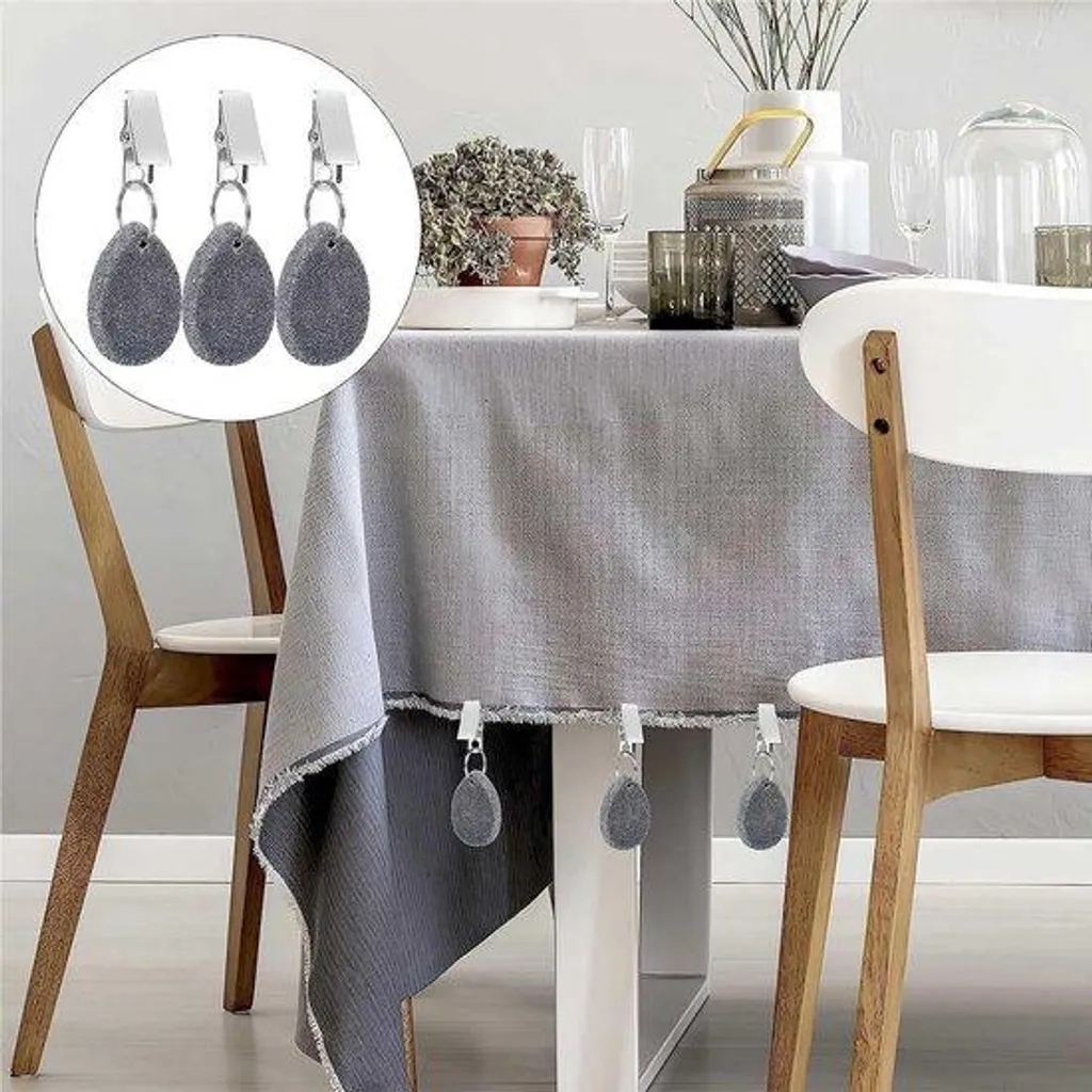 Nappes d'extérieur lot de 8 épaisses en tissu premium anti-taches 140cm