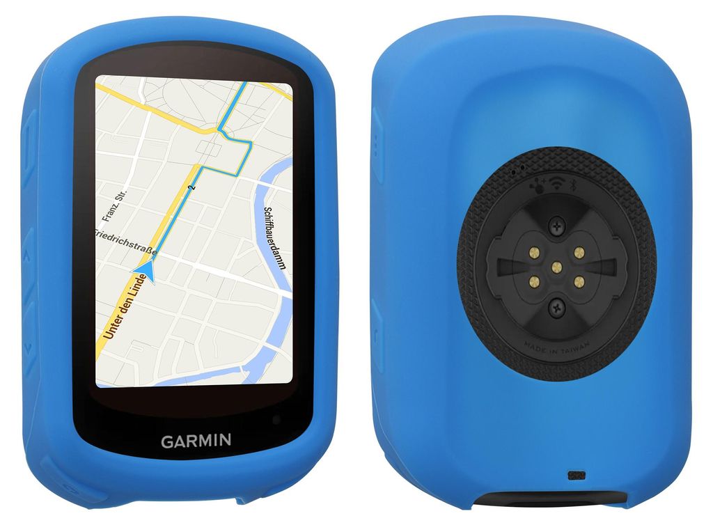 kwmobile Hülle kompatibel mit Garmin Edge 840 / Edge 540 - Silikon GPS Fahrrad Case Schutzhülle
