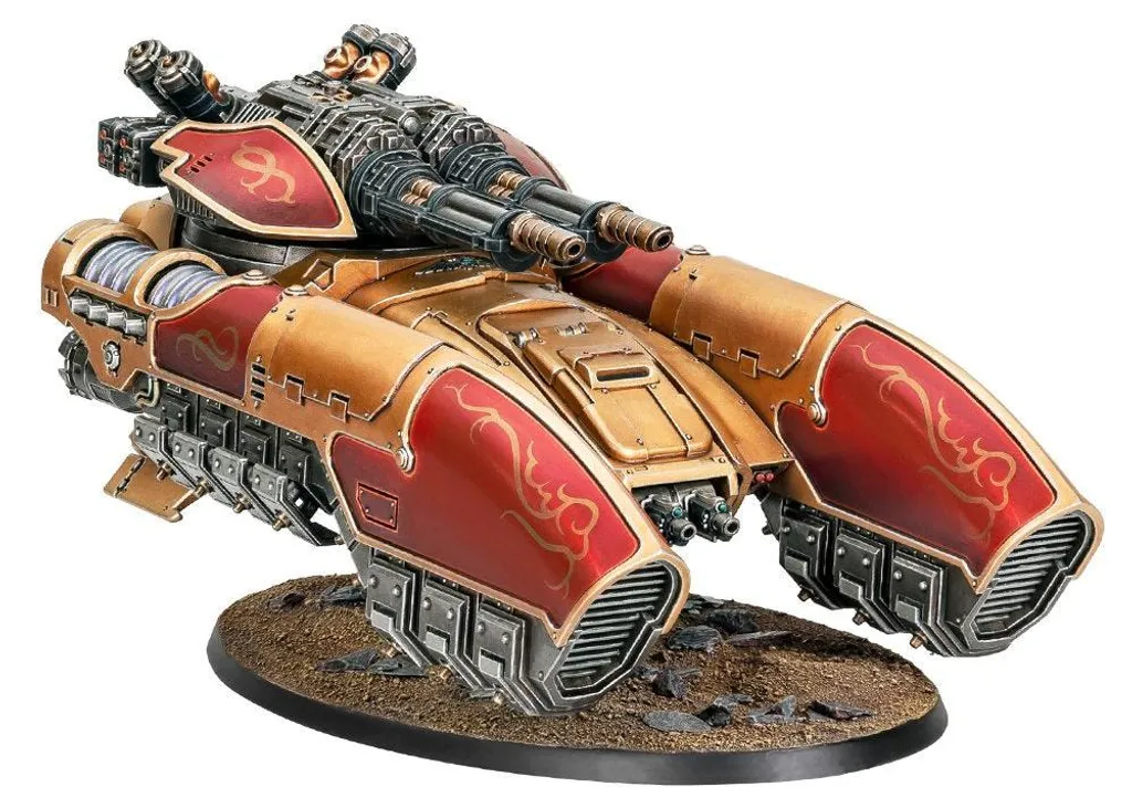 Char Caladius Annihilator Legio Custodes 31-139 avec Armement Lourd