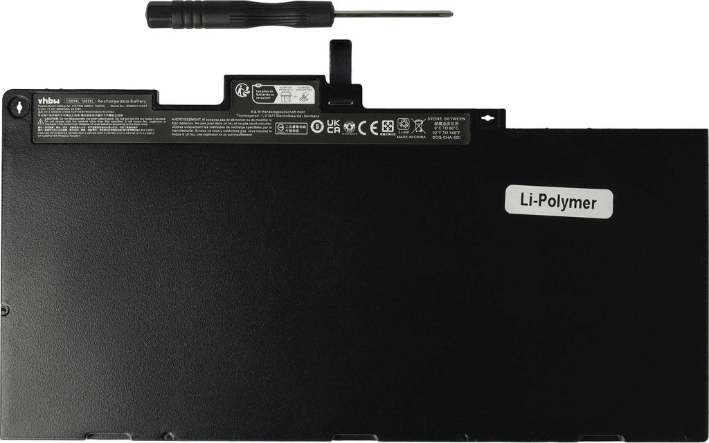 vhbw Akku kompatibel mit HP EliteBook 755 G4, 745 G4 Produktbild 