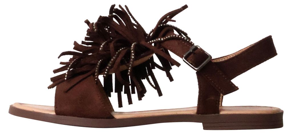 Flache Riemchensandalen