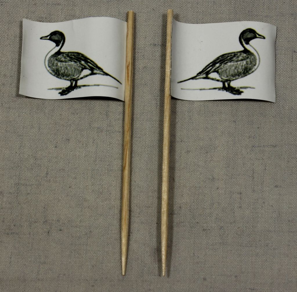 Party-Picker Flagge Ente Papierfähnchen in Spitzenqualität Produktbild 