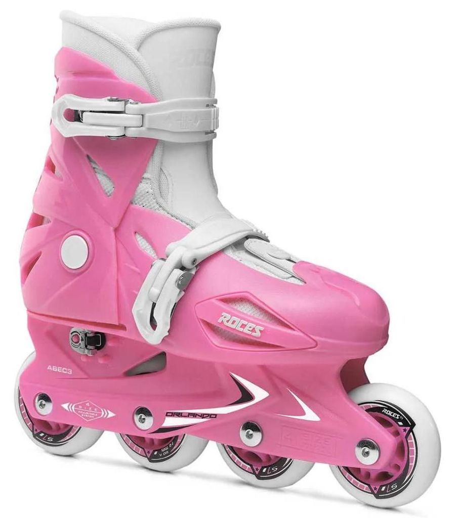 Roces Kinder-Rollschuhe Roces Orlando III Pink, Y8.0–Y11.0, 25–29, 4x, 64